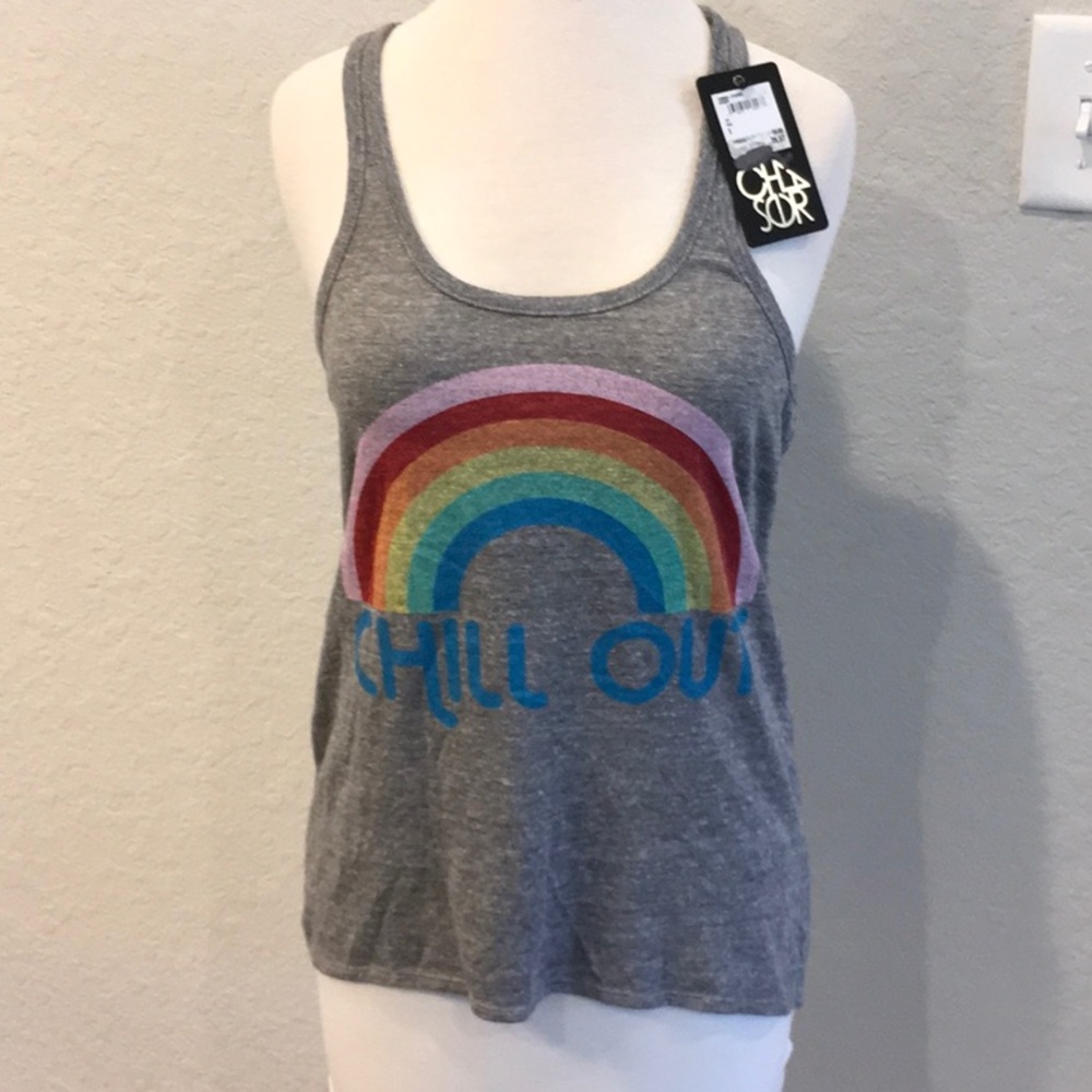 Chill Out Tank Top Very Very Soft Size Small